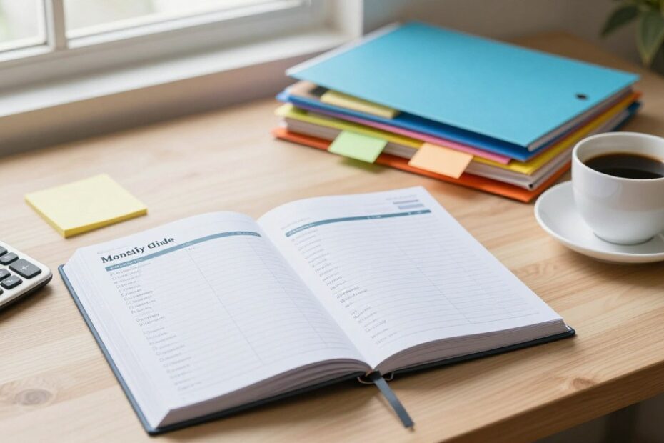 Guia completo de orçamento mensal