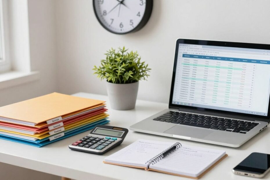 como usar planilhas para organizar finanças