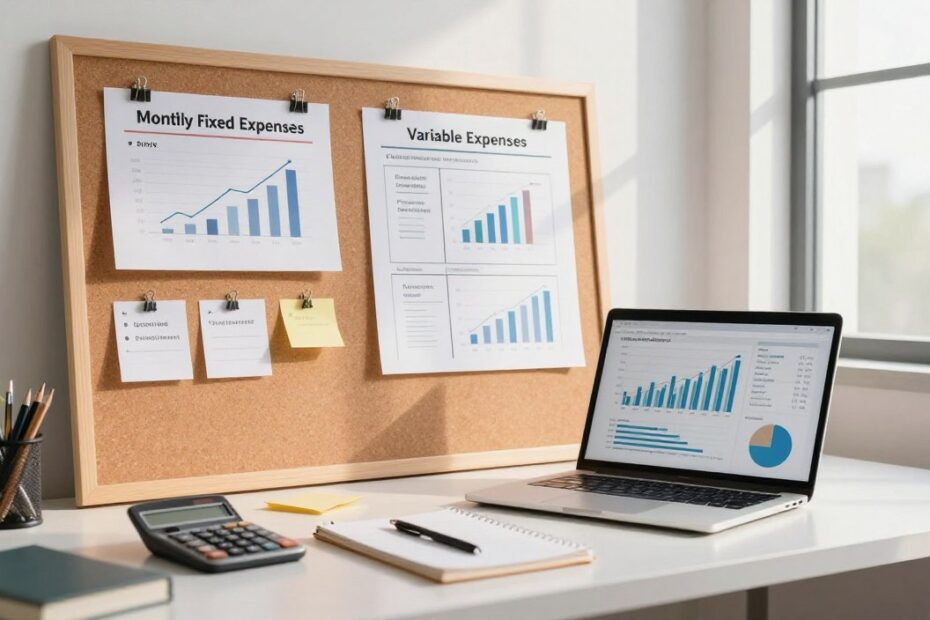 despesas fixas e variáveis