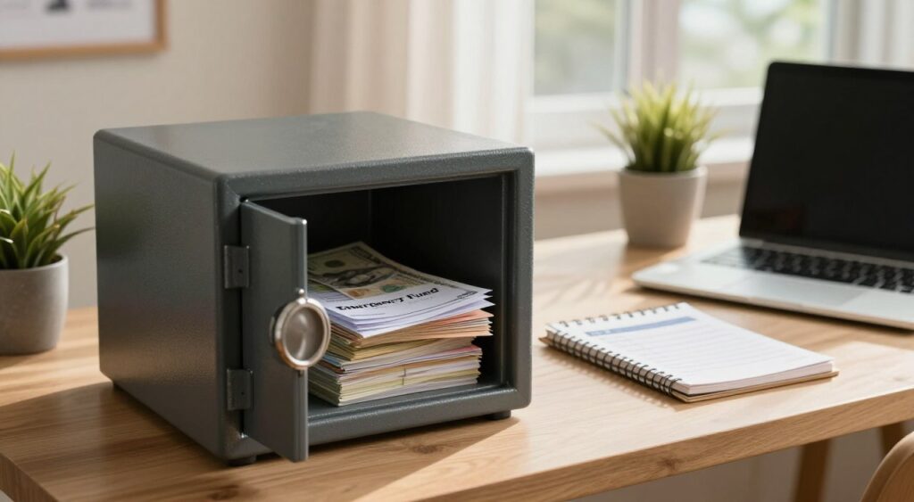 poupança de emergência