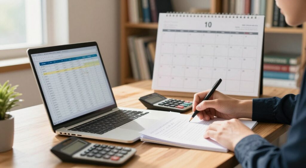 revisão do orçamento