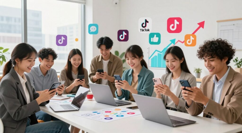 crescimento de seguidores no Tiktok