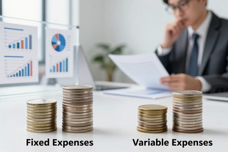 despesas fixas e variáveis