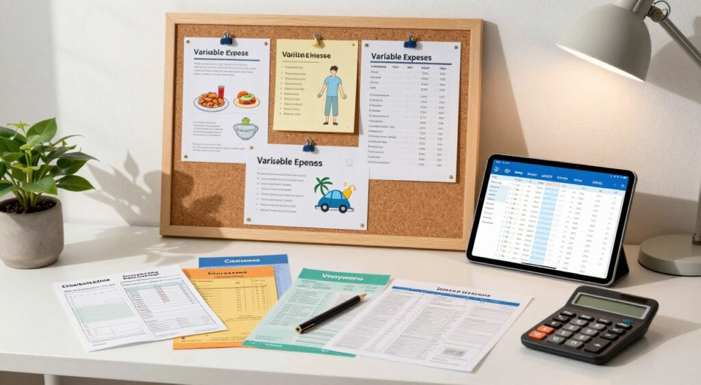 despesas variáveis exemplos